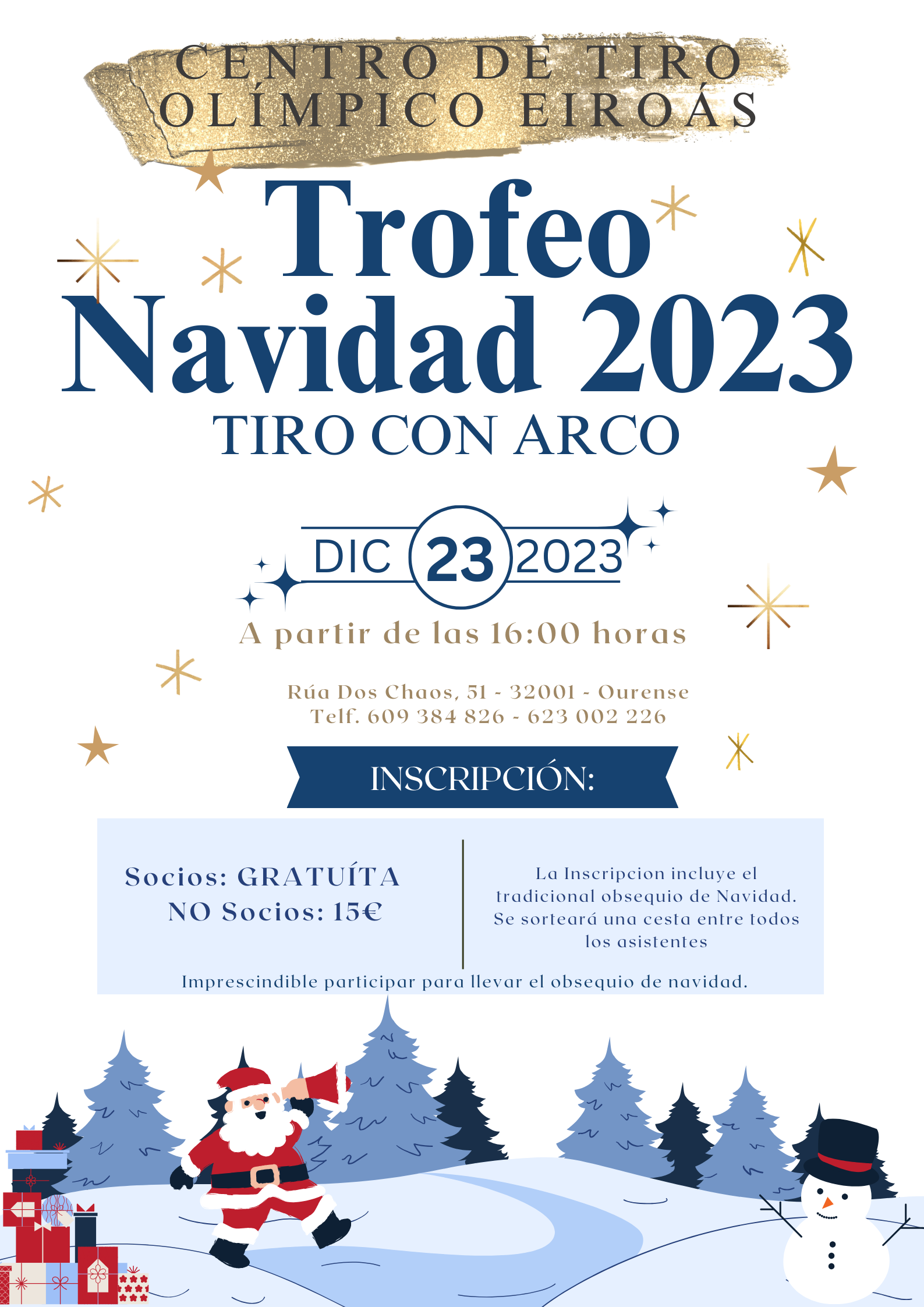 TROFEO DE NAVIDAD 2023 - TIRO CON ARCO